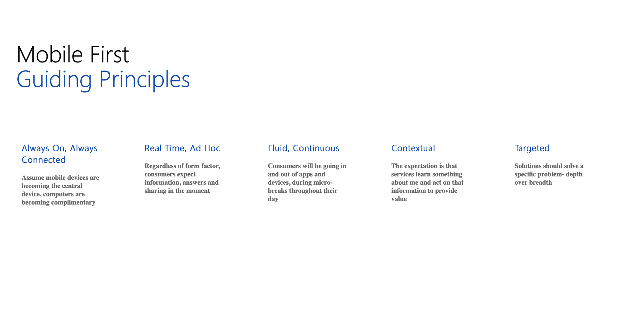 Mobile-first guiding principles for the OneDrive Android redesign