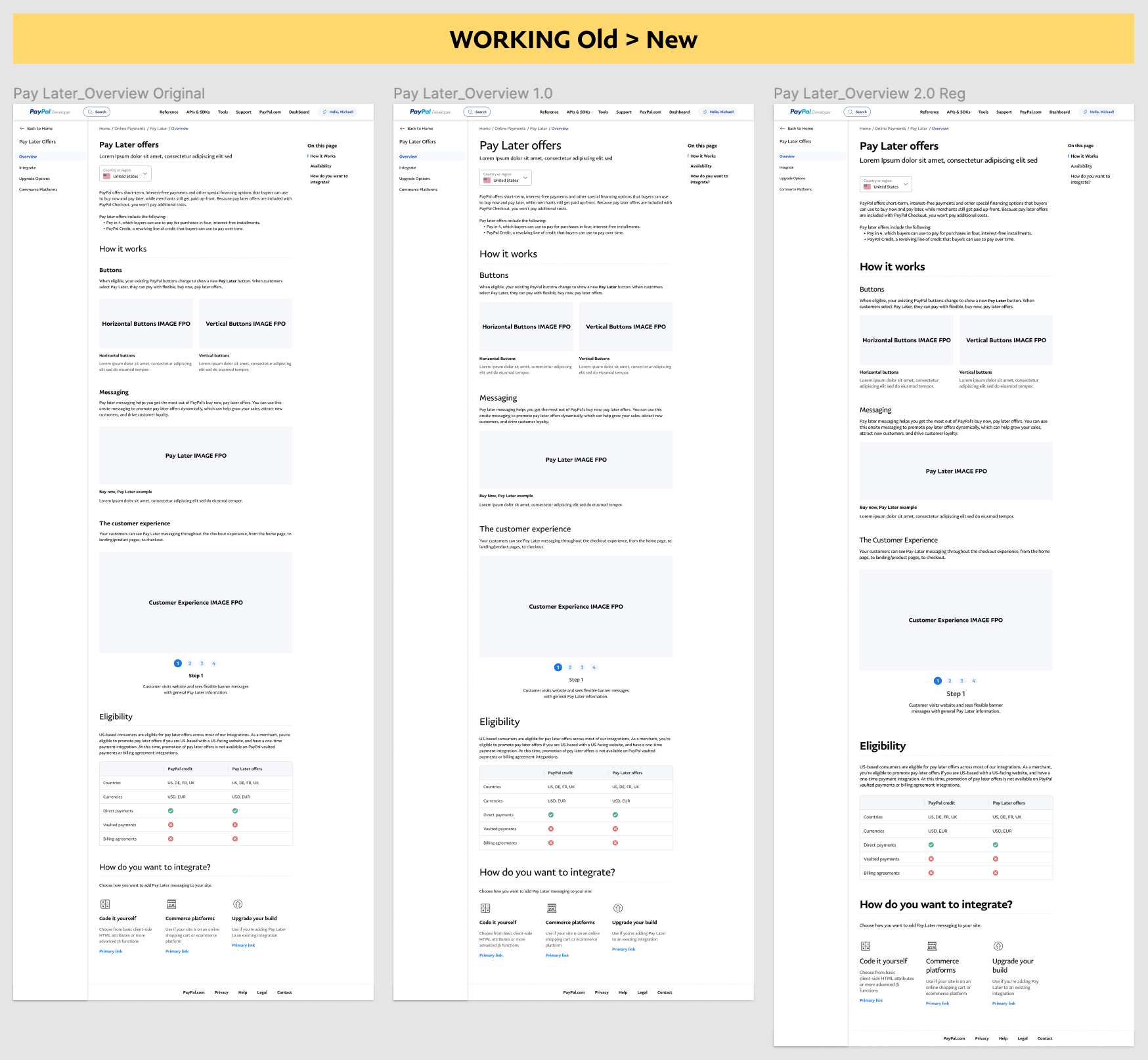Type ramp and optimized layout — frame 8